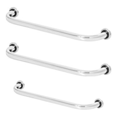 Imagem de Kit 3 Barras De Apoio Para Banheiro 2 - 40cm E 1 - 80cm