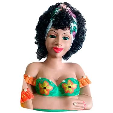 Imagem de Boneca Namoradeira Morena Grande com Faixa no Cabelo Verde