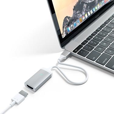Imagem de Adaptador USB-C para HDMI 4k 60Hz prata - Satechi