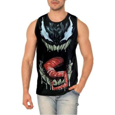 Imagem de Camiseta Regata Venom Full Print Ref:414 - Smoke