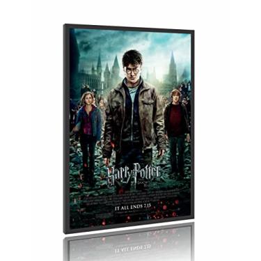 Imagem de Quadro Pôster Filme Harry Potter 7 60x90