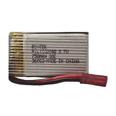Imagem de BATERIA DE LITIO POLIMERO 3,7V-750mAh 30C helicóptero e drone conector JST