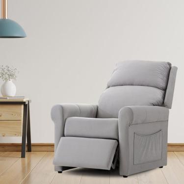 Imagem de Poltrona Reclinável Dallas Herval Cinza