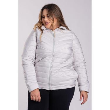 Imagem de Jaqueta Feminina Plus Size Puffer em Microfibra - Serena