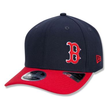 Imagem de Boné New Era Boston Red Sox Mlb 950 Core Block Azul Marinho