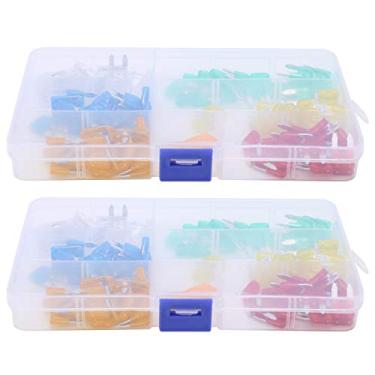 Imagem de Fusível Automotivo, Conjunto Sortido de Fusíveis de Lâmina de 240 Unidades, Kit de Fusíveis de Lâmina de Carro, Fusível de Lâmina de 5/10/15/20/25/30AMP, para Caminhão