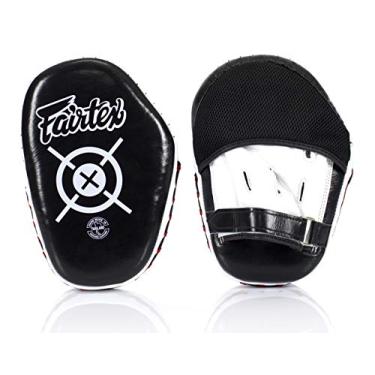 Imagem de Fairtex Luvas de perfuração Aero Focus FMV11 para Muay Thai, Boxe, Kickboxing, MMA (preto/branco)