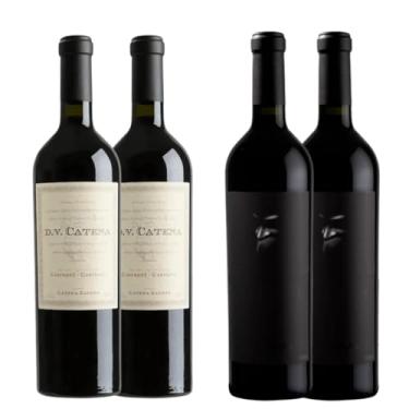 Imagem de Combo 4 Vinhos = 2 Dv Catena Cabernet Malbec + 2 Alma Negra