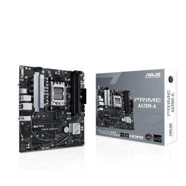 Imagem de Placa Mãe Asus Prime A620M-A AM5 DDR5 mATX - 90MB1F10-M0EAY0