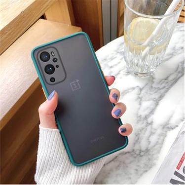 Imagem de A pele caiu caso de telefone para oneplus 9 9r 8 pro 8t nord ce 5g nord n10 moldura de silicone capa dura transparente, verde escuro, para oneplus nord ce 5g