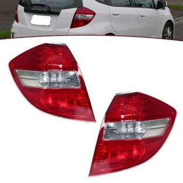 Imagem de JESYMBX Para Honda FIT JAZZ 2011-2013 para-choque traseiro luz traseira de parada farol de neblina lanterna traseira 33500-TF0-J51 esquerda direita