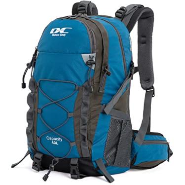Imagem de Mochila de caminhada Diamond Candy impermeável para homens e mulheres, mochila leve para viagem e acampamento, azul, 40 L