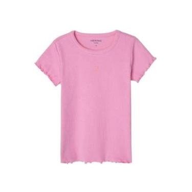 Imagem de Blusa Hering Manga Curta Infantil Menina Em Ribana-Feminino