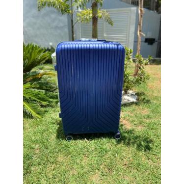 Imagem de Mala Grande Polipropeno Maldivas Capacidade 35kg - UltraLeve, Azul mar