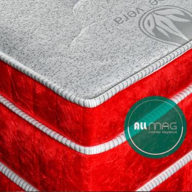 Imagem de Colchão Massageador Casal Padrão Com Espuma D33 Firme  - ALLMAG, Verme