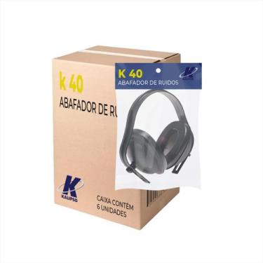 Imagem de Protetor Auricular Kalipso Concha 14db Kit C/ 6und