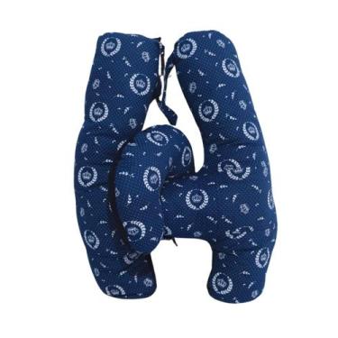 Imagem de Almofada H Descanso e Apoio de Pescoço e  Proteção do Cinto - Luma Con