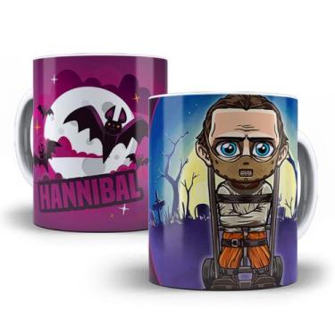 Imagem de Caneca Hannibal Terror Halloween Porcelana Personalizada - Tio da Cane