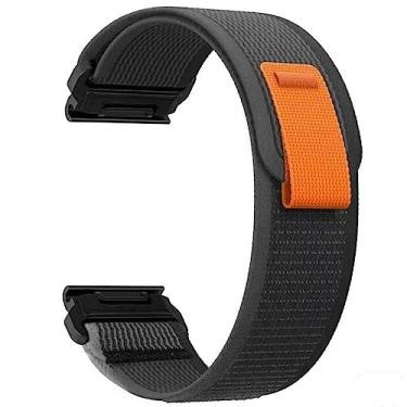 Imagem de Zeit Diktator Pulseiras de relógio masculinas compatíveis com Garmin Fenix 8 de 47 mm, 7 Pro, 6 Pro, 5 plus, Instinct 2, Forerunner 965 955 945 935, 22 mm, pulseira de nylon com velcro para Garmin S70