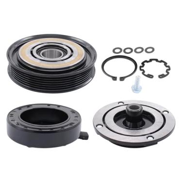 Imagem de ApplianPar Kit de montagem de embreagem de compressor A/C AC Conjunto de polia para Odyssey 3.5L Accord Pilot Ridgeline Acura TL MDX