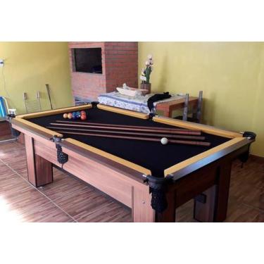 Imagem de Mesa de Sinuca e Bilhar Charme Carlin Bilhares Superfície em Pedra de 