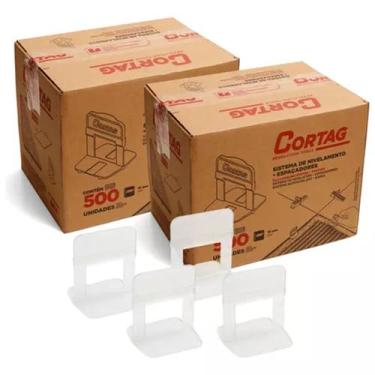 Imagem de Espaçador Nivelador Para Piso 1,5mm Cortag 1000 Peças