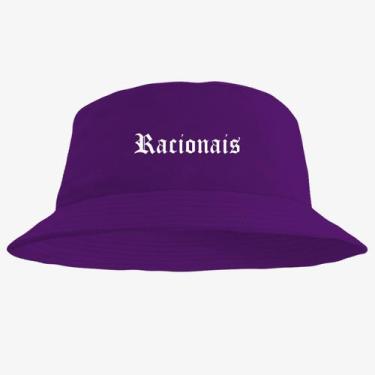 Imagem de Chapéu Bucket Hat Estampado Rap - MP Moda Masculina, Único, Roxo