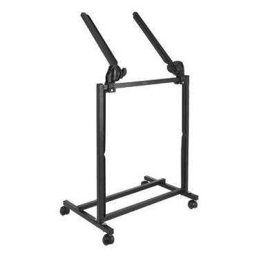 Imagem de Rack Mesa Som Potência,suportes Periféricos Pad 19 Linha Pro - ASK