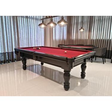 Imagem de Mesa de Sinuca/Bilhar Alto padrão - 1,96x1,06 - Nelson Bilhares, Verme