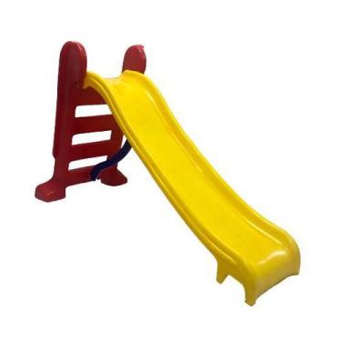 Imagem de Escorrega médio 3 degraus playground infantil 16 cores lindas para men