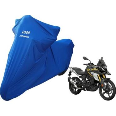 Imagem de Capa Para Moto BMW G 310 GS Postagem Imediata Com logo - Mz, Azul