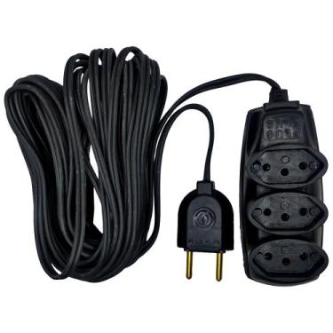 Imagem de Extensão Elétrica 10 Metros 3 Tomadas - G3