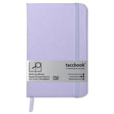 Imagem de Caderneta Pontilhada taccbook Roxo (pastel) 9x14 Ríg.