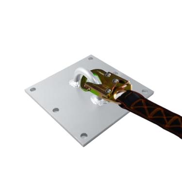 Imagem de Âncora de placa D, âncora de proteção contra quedas, placa de fixação de anel D de concreto, âncora de telhado reutilizável, adequada para: paredes de concreto, tetos, colunas