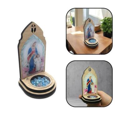 Imagem de Adorno Mini Oratório Maria Passa na Frente com Terço - FORNECEDOR 2