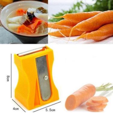 Imagem de Kit 3 Apontador Ralador De Cenoura Cortador De Legumes E Frutas - Home