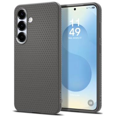 Imagem de Capa Spigen para Galaxy S25, Ultra Híbrida para Samsung Galaxy S25 - Cinza Mármore