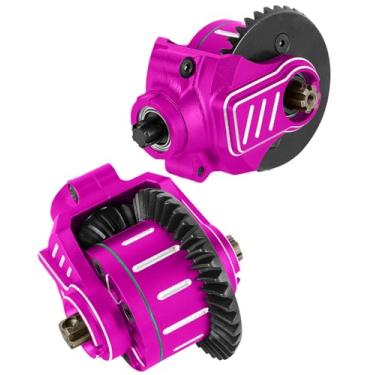 Imagem de RCYouHott Peças de atualização RC (2 peças) 37T/13T Diferença engrenagem para 1/10 Kraton Outcast Senton Vorteks Bigrock Granite 3s, 1/8 Infraction Typhon Vendetta 3S. Conjunto completo de metal