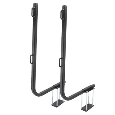 Imagem de Rack de Pára-choques Rv, Aço para o Pára-choques Monte de Tote Transportador de Tanques Portátil Lixo Tanque de Pára-choques, Suporte Com Tiras Se Encaixa de 4-4,5 pol.