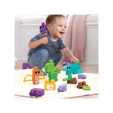 Imagem de Dinossauros Brincalhões Blocos Mega Blocks - Mattel HKN43