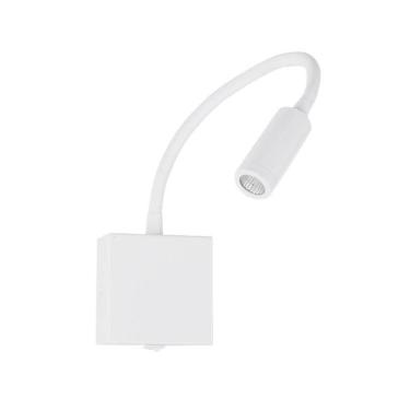 Imagem de Arandela Led 3w Pix 3000k Ip20 Bivolt Branca Nordecor