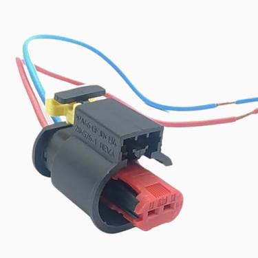 Imagem de Chicote 2 vias Plug para bico Injetor Brc Gás Natural Gnv 5ª Geração