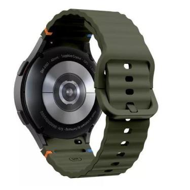 Imagem de Pulseira De Silicone Ridge 3 Cores Compatível Com Galaxy Watch 4 5 6 7