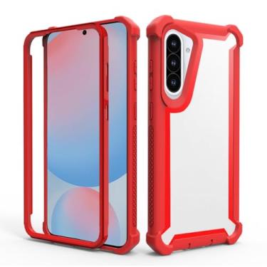 Imagem de Asuwish Capa de telefone para Samsung Galaxy A56 5G Capa robusta à prova de choque à prova de queda rígida protetora de corpo inteiro resistente híbrido móvel camada dupla fina acessórios de celular