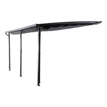 Imagem de Pergolado Lateral De Alumínio - Importado - 270x400x350cm - Naterial