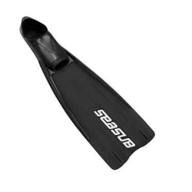 Imagem de Nadadeira Velox SEASUB PRETA Mergulho Natação Pé de pato Apnéia Mar Rio Pesca sub Profissional (40/41)