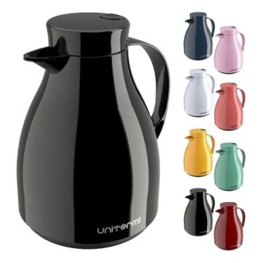 Imagem de Garrafa Térmica Bule Gatilho Café Água Chá Chimarrão 1 Litro - - Unite