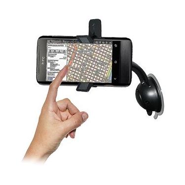 Imagem de Amzer AMZ93822 Sistema de montagem e capa para carro para HTC One V - Embalagem de varejo - Preto