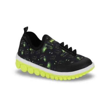 Imagem de Tênis Infantil Menino Bibi Roller 2.0 Preto de Dino Lumen