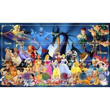 Imagem de MTG Decks & More Premium Collection Playmat Compatible with Disney Lorcana TCG - Disney Characters!